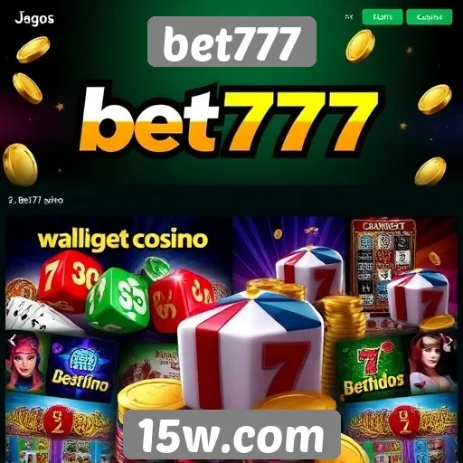 Bet777 oferece variedade de jogos de cassino online